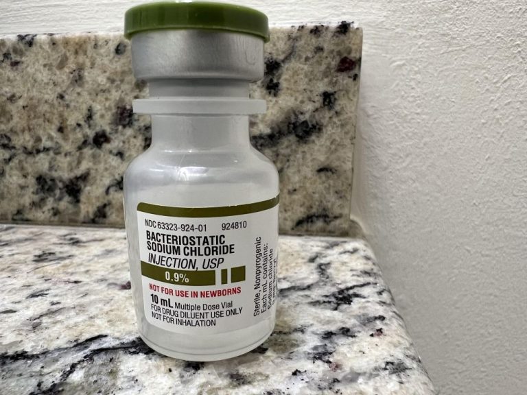 What is Bacteriostatic Sodium Chloride Used for